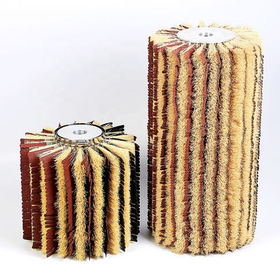 Polishing Sisal Sand Paper Brush Roller For Sanding Machine