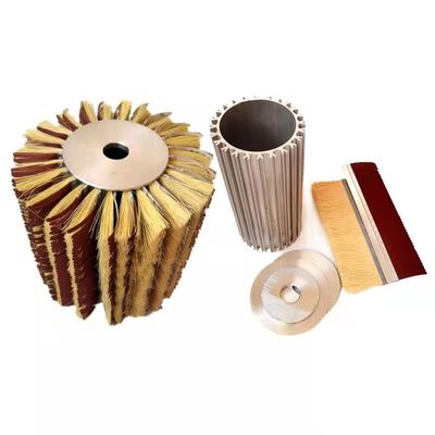 Polishing Sisal Sand Paper Brush Roller For Sanding Machine