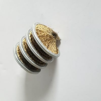 OEM Industrial Spiral Coil Spring Brush Nylon Spiral Brush For Stripping