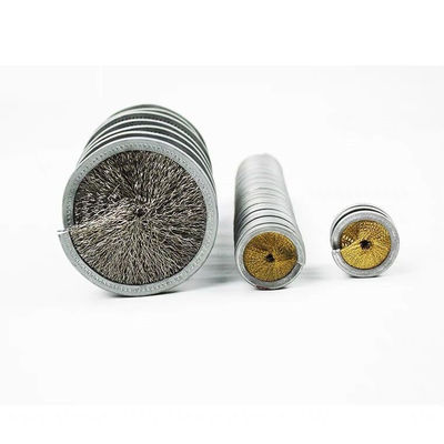 Coil Spiral Cleaning Brushes Steel Metal Brass Wire Inward