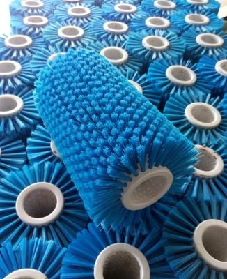 2024 Factory Direct Sale Nylon Wire Cylindrical Brush For Shoe Sole Cleaning Machine