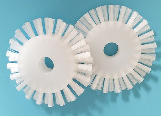 Industrial Nylon Wire Cleaning Brush Wheel Small Dust Removal Brush Hollow Round Cylindrical Dust Removal Small Brush Roller