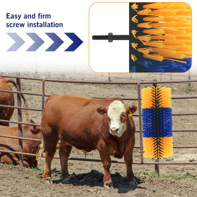 Half Round Cow Body Brush Horse Body Cow Body Clean Brush Massage Wash Hair Brush Milk