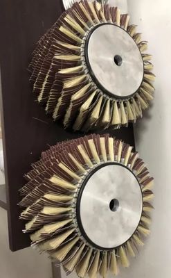 Sanding Drum Brush Sandpaper Sisal Polishing Roller Brush For Wood Polishing Machine